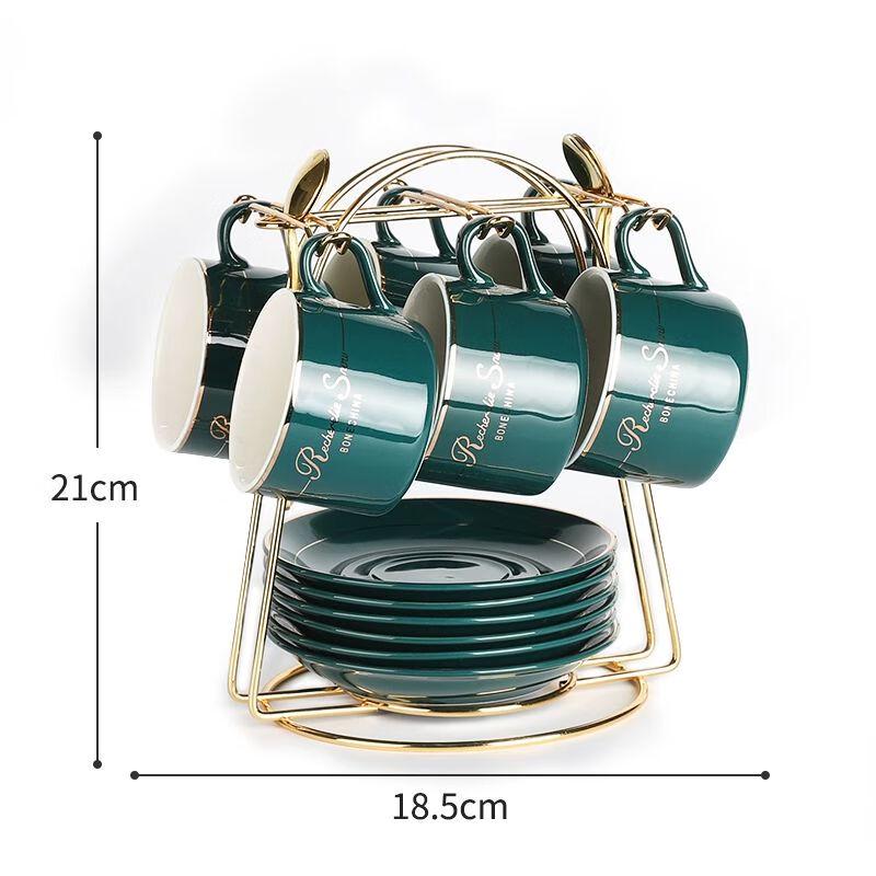 

European Ceramic Coffee Cup Set