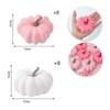 Artificial Foam Pumpkin & Autumn Leaf Decor Set