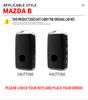 Zinc Alloy Car Key Case Cover Protective Shell Fob For Mazda 3 Alexa CX4 CX5 CX-5 CX8 CX-30 CX30 2019 2020 Remote Key Protector