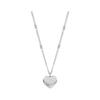 Versatile Titanium Steel Heart Necklace for Women - Luxury Non-fading Stainless Steel Clavicle Chain