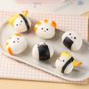 Sushi Squishy Essenssimulation Spielzeug Weicher Sensorischer Knetball Anti-Stress-Ball Mochi Squishy Abreagier-Entlüftungsspielzeug Party-Geschenktüten-Füller