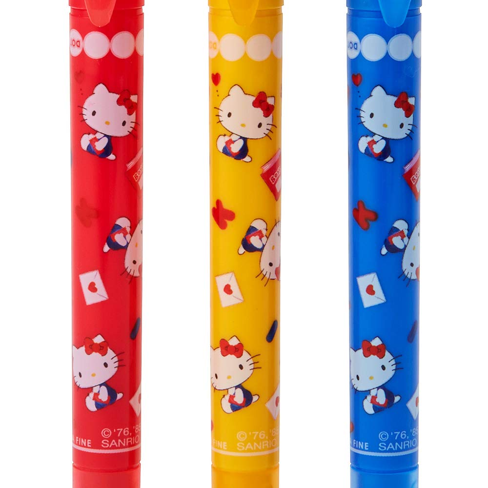Sanrio Hello Kitty Tombow Pencil Play Color Dot Twin Marker 3 Color Set 739855