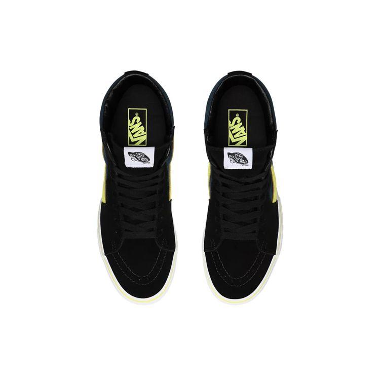 Vans Sk8 Non-Slip Lightweight High-Top Skate Shoes Unisex Sneakers Blue Yellow VN0A4U3CWNA