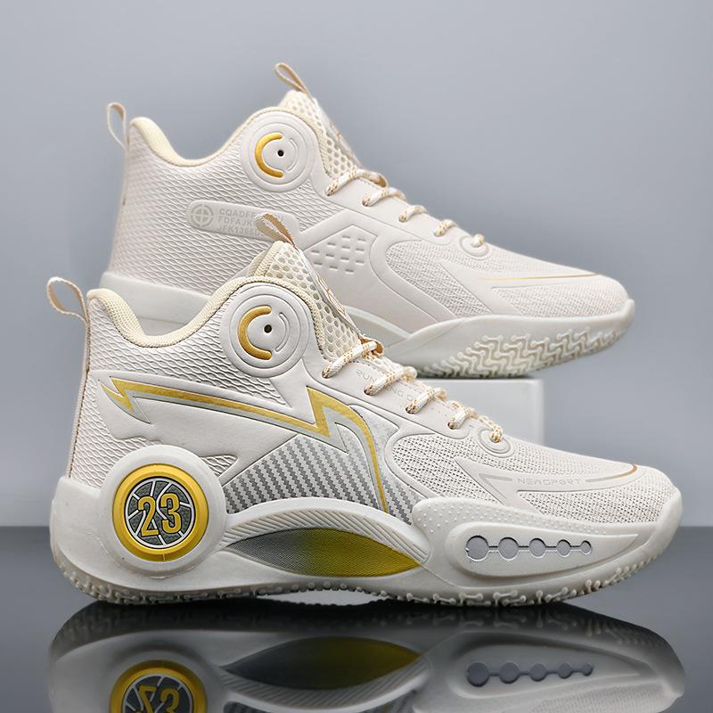 

Большой размер мальчики лето 2025 новый подросток старшие дети дышащая сетка студент уличный спорт баскетбольные кроссовки 35