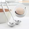 1/2Pcs 304 Stainless Steel Soup Spoons Cooking Utensils Tableware Colander Home Kitchen Thicken Long Handle Hot Pot Scoops