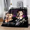 D Supernatural Printed Throw Blanket Soft Cozy for Bedroom Living Room Sofa Bed Travel Birthday Gift