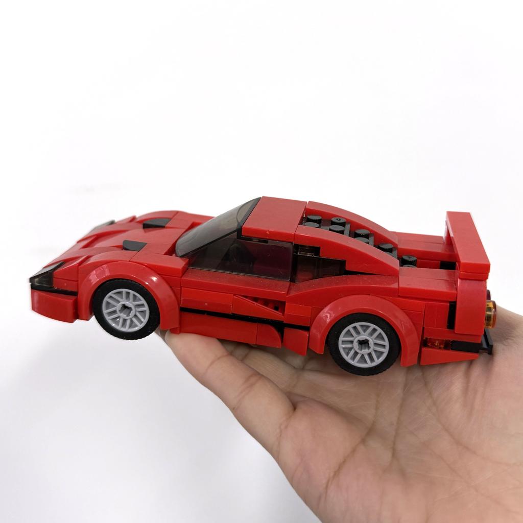 Moc Technical Car City Speed Racing Car Construction Blocks Sports Car Garage Carro Rennau Voiture Moc Creative Vehicle Toys