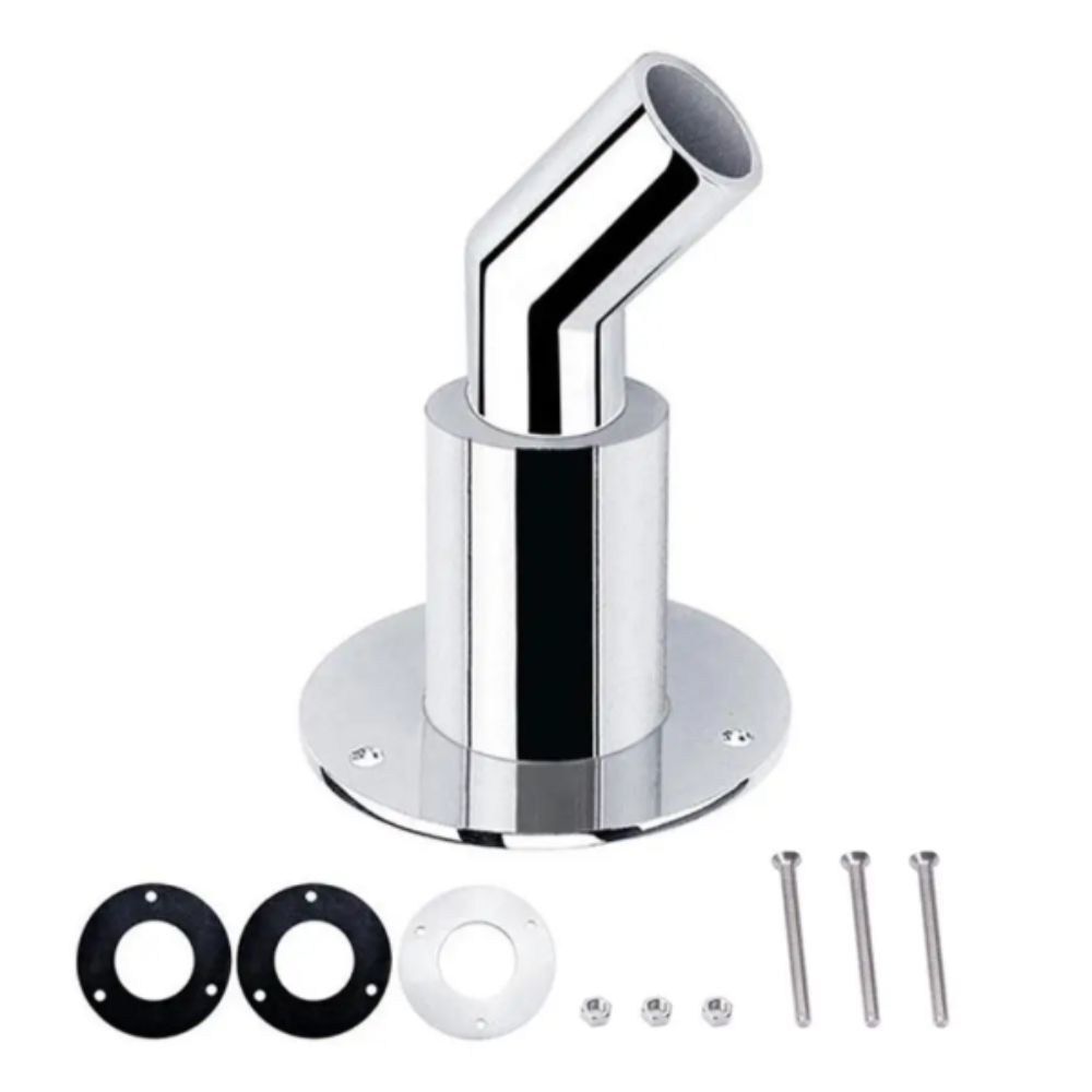 22mm Thru Hull Exhaust Fitting Stainless Steel Hull Skin Fittings Drainage Plug  Vent Heater