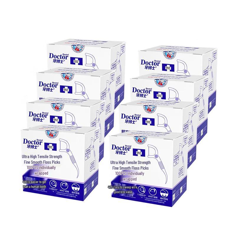 Dr. Ya Individually Wrapped Dental Floss Picks