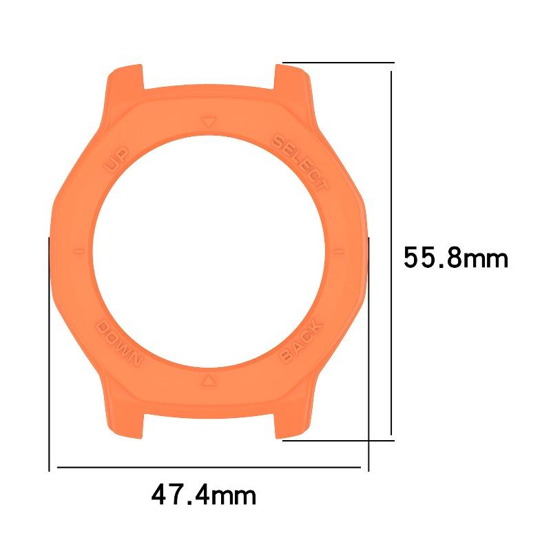 Voor Huami Amazfit T-Rex3 Pro 44mm Beschermhoes Voor Amazfit T-REX 3 pro 44mm Frame TPU Pantser Holle Cover Beschermende Shell Case