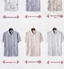 Men's Chinese-Style Summer Tang Suit: Short-Sleeve Linen Hanfu Robe for Middle-Aged and Elderly