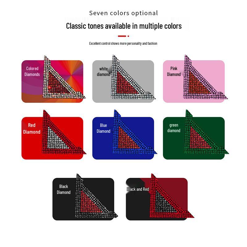 Diamond-Studded Anti-Scratch Car Door Corner Protection Film