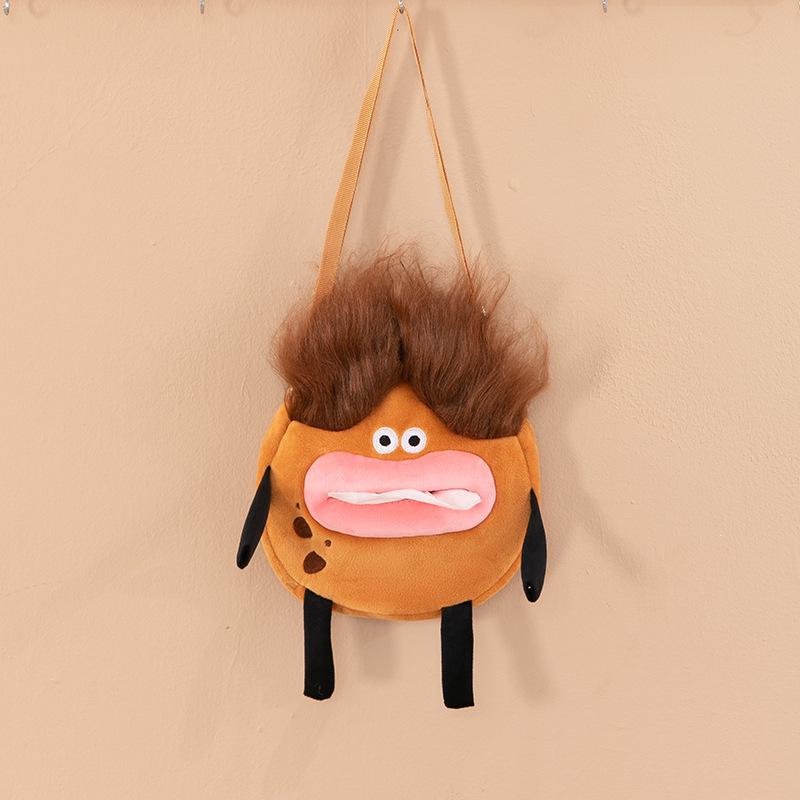 

Плюшевая игрушка Картошка-кун, подвеска-органайзер для салфеток и подвеска для автомобиля 25cm