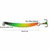1/5pcs 10g Weight Ice Fishing Lure Metal Material Hard Bait Micro Object Bait Spoon Shape Micro Size Fishing Gear Lures
