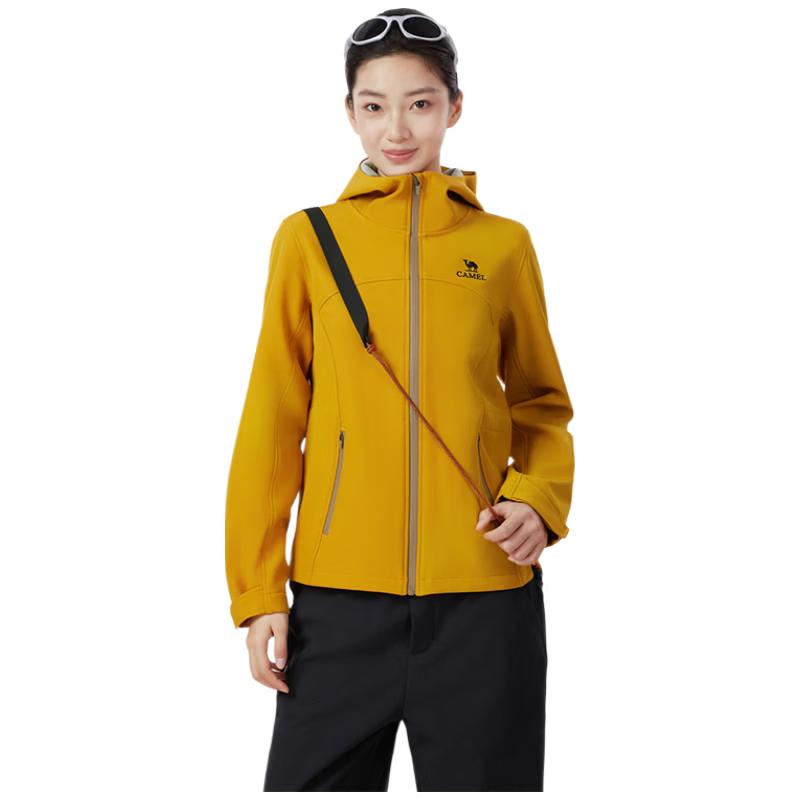 Camel Women s Water-Repellent Outdoor Softshell Jacket 35