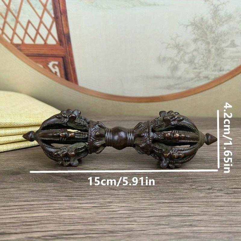 Tibetan Old Ritual Nine-strand Dorje Vajra Tibet Buddhism Pendant Necklace Jewelry Car Decoration