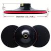 5 Inch Foam Plastic Backing Pad Adhesive Polishing Wheel Hot Sanding Disc Backer  For Angle Grinder