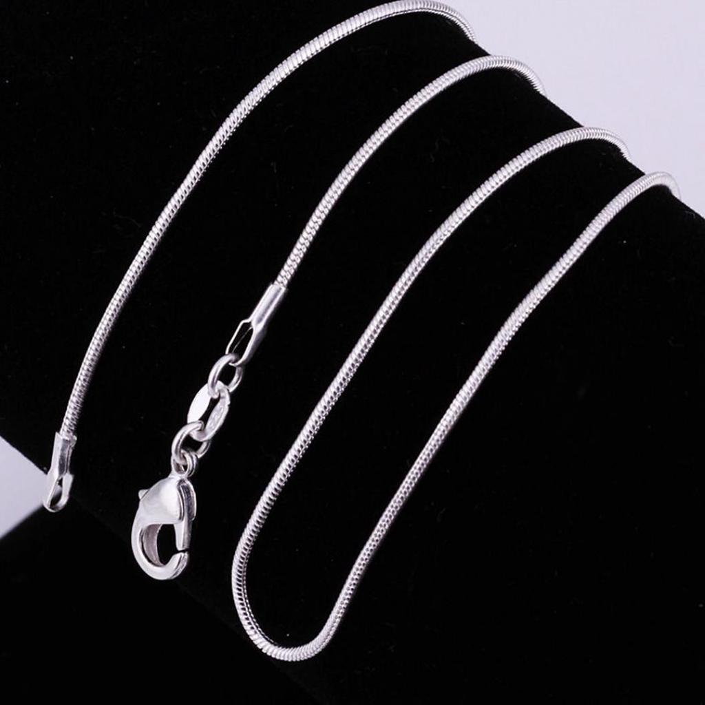 Women Fashion Snake Chain Necklace Jewelry