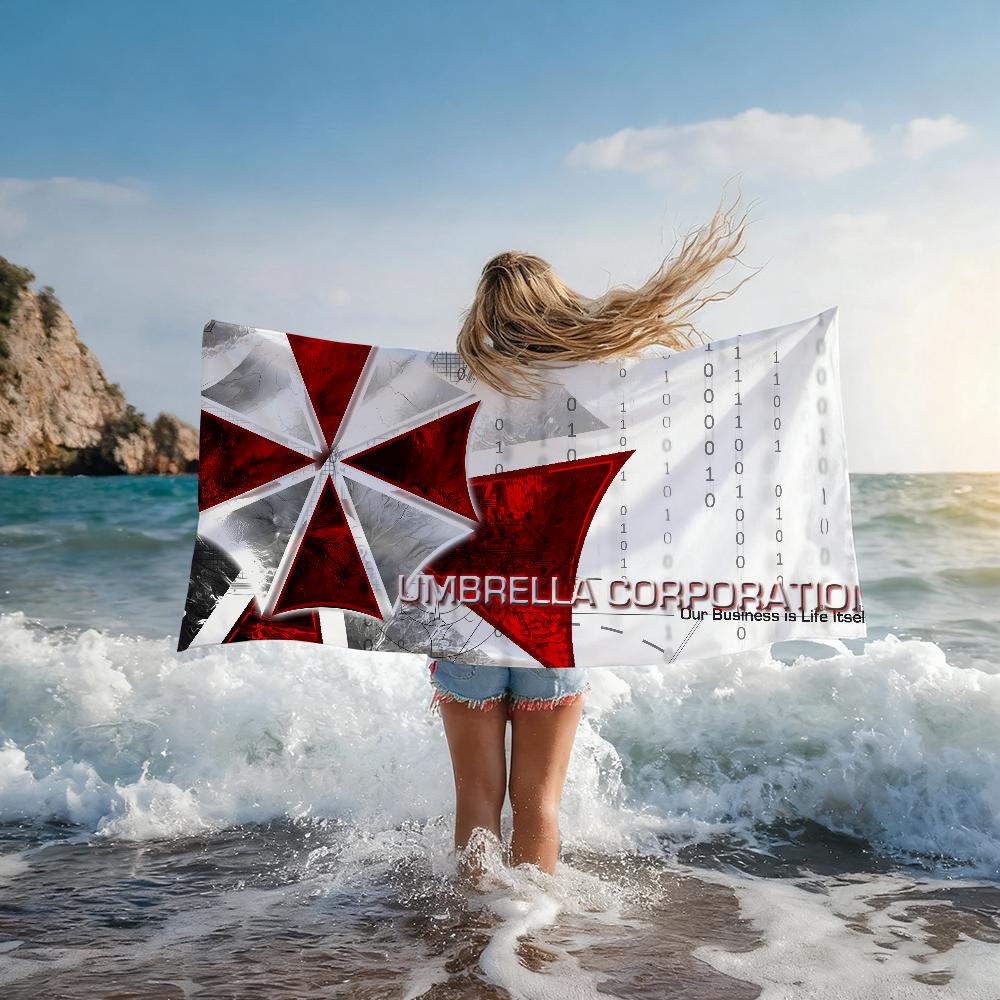 Classic Game R-Resident E-Evil Cool Towel Shower Sauna Travel Spa Quick Dry Gym Accessories Soft Large Beach Towels