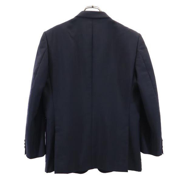 Lanvin Mohair Blend Tailored Jacket ST46-54 Navy Men's Used