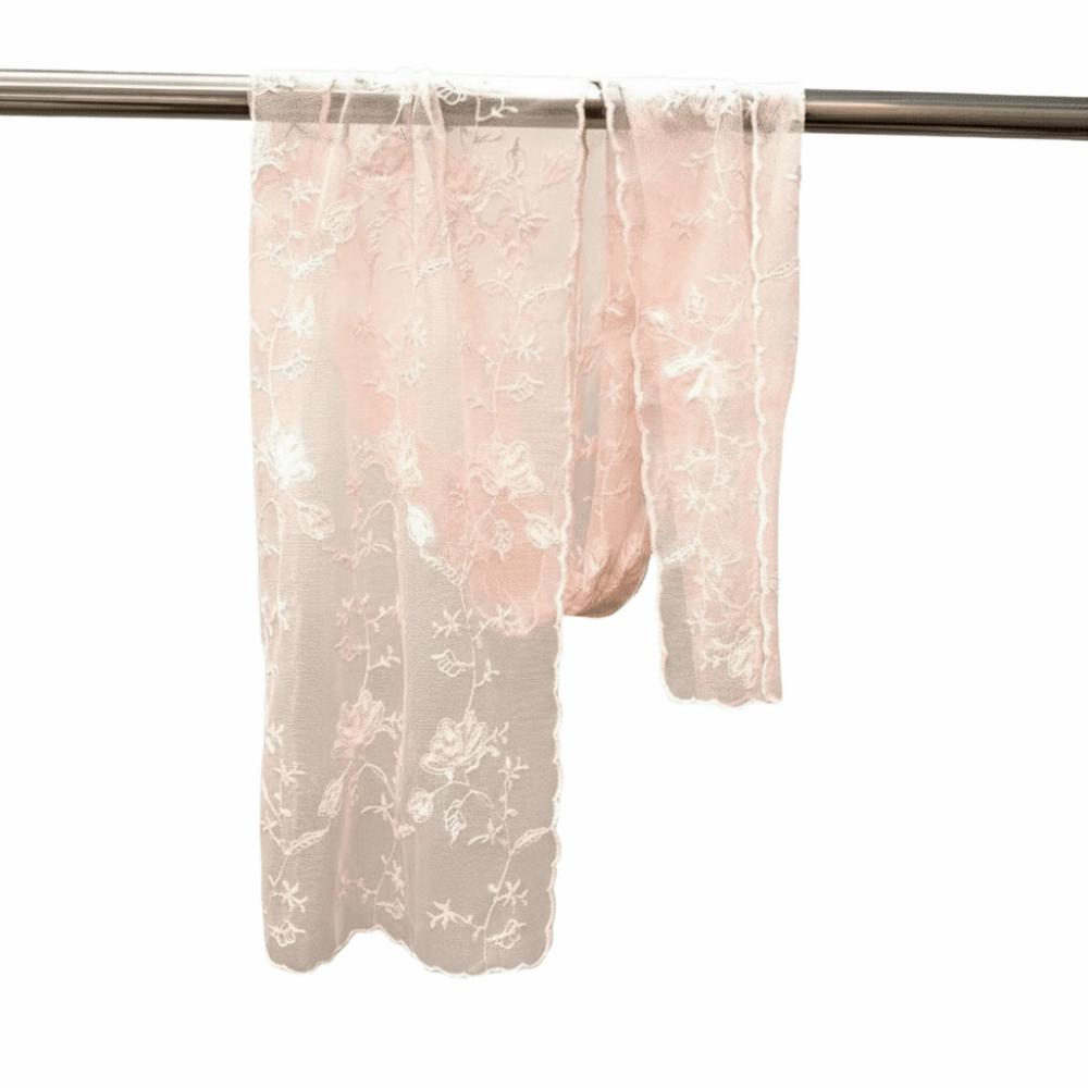 Retro Women's Lace Scarf Long Female Headscarf Versatile Sunscreen Shawl