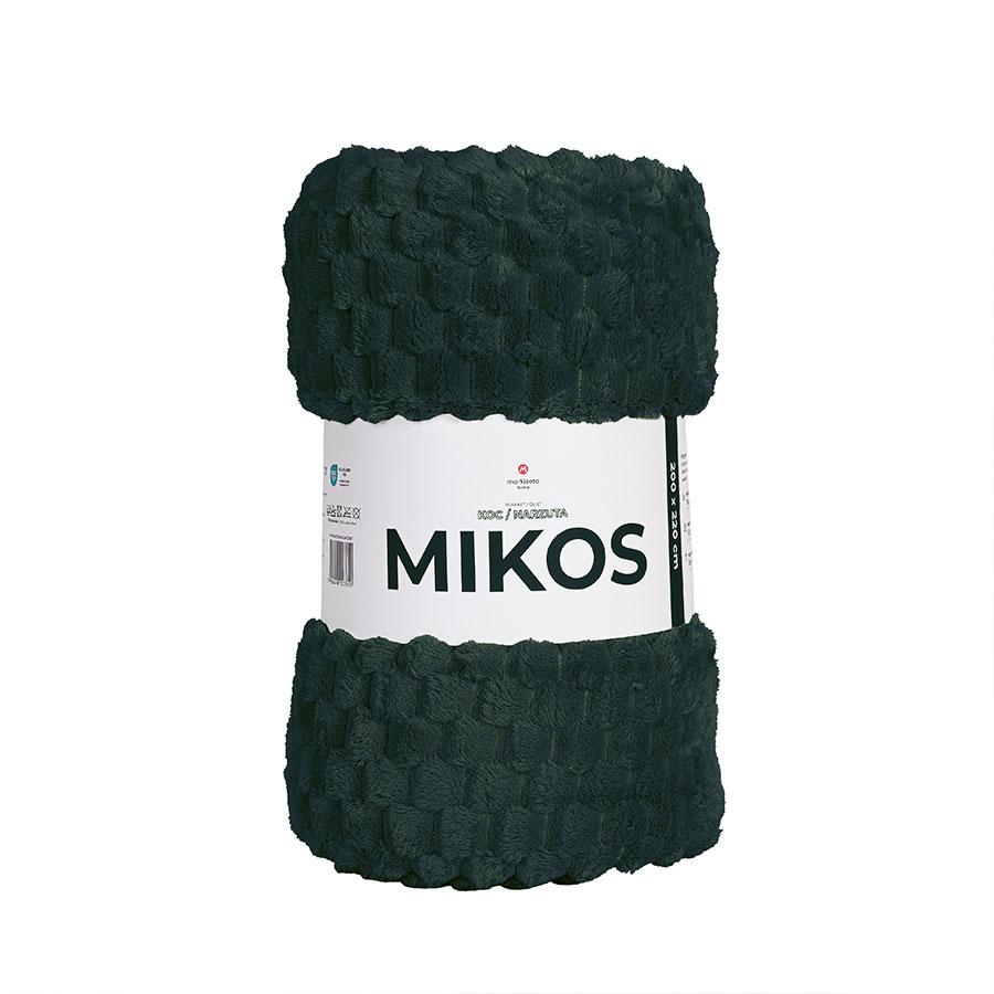 MIKOS Decorative Blanket - Bottle Green - 160x200cm