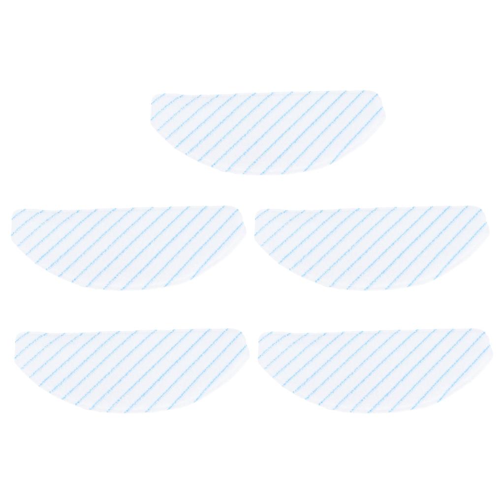 5PCS Sweeper Mop Cloth Fiber Cloth Replacement Fit for T9AIVI AIVI+ Robot Vacuum Cleaner