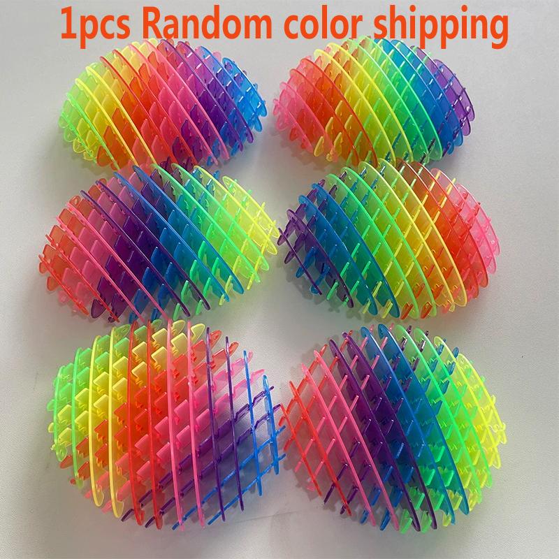 3D Telescopic Decompression Elastic Mesh Toys Stress Relief Small Worm Decompression Artifact Portable Fidgets Worm Novel Toys