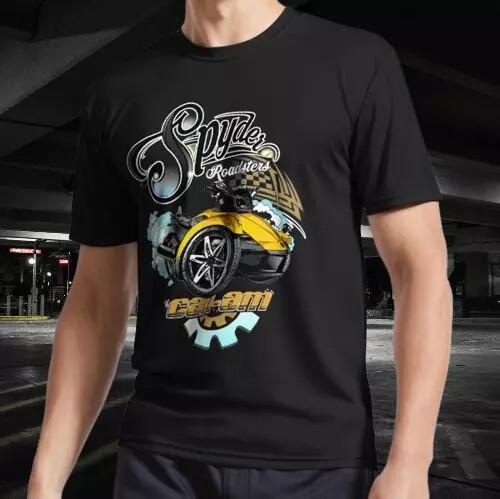 

NEW SHIRT CAN-AM SPYDER ROADSTERS RACING LOGO T-Shirt Tops Tee FUNNY SIZE S-4XL 3XL