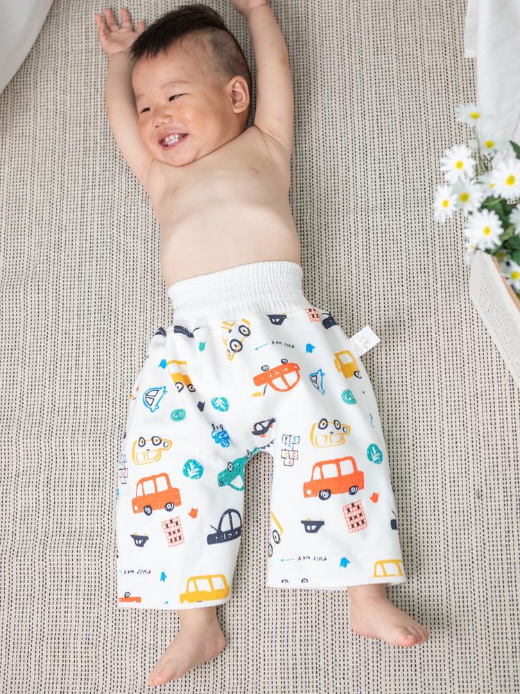 Waterproof, Washable Cotton Diaper Skirt & Training Pants for Baby Boys & Girls