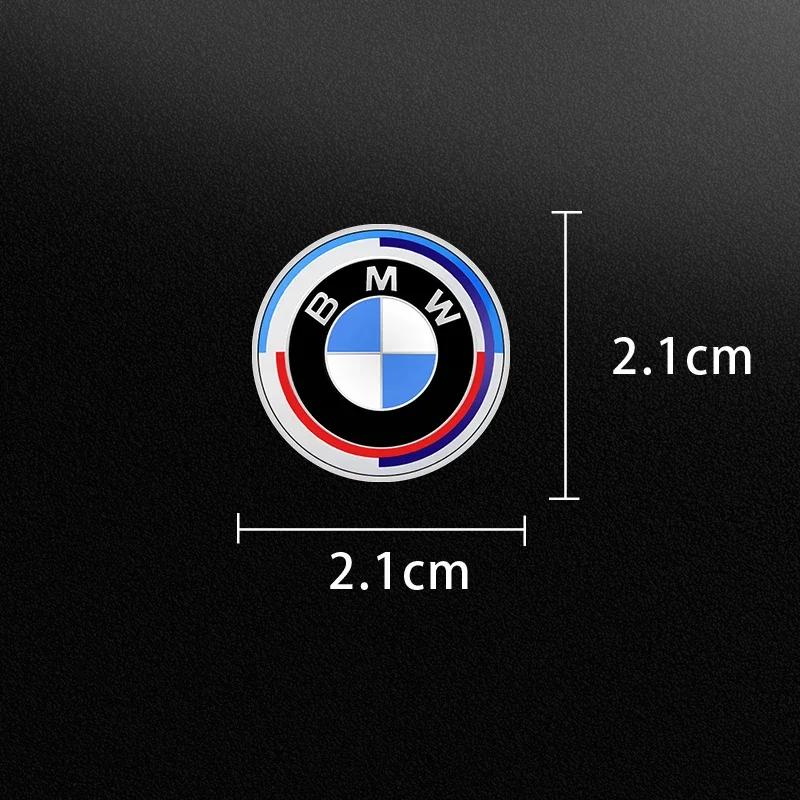 For BMW M X3 X5 X6  Car Random post Sticker Steering Wheel Decal Interior Decoration 50th Anniversary Edition for BMW E46 E39 E3