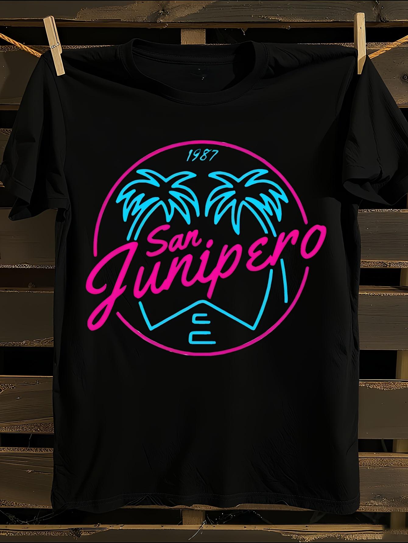 Black Mirror TV Show San Junipero Logo Tshirt XXL