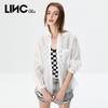 Women's Sweet Cool Black & White Plaid Crop Camisole