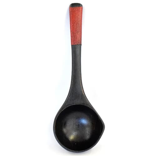 

Kanoryu Cloth-covered Ancient Color Tortoise Shell Deep Ladle J32-26s
