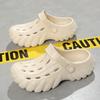Summer New Casual Hole Shoes Platform Non-slip Eva Round Head Indoor and Outdoor Beach Bag Head Sandals