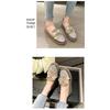 Single Shoe Female 2025 New Casual Bow Student Shoes Large Size