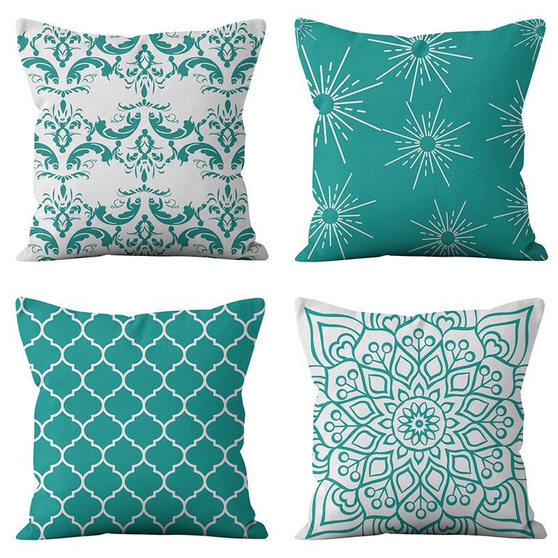 New Geometric Printed Pillow Case Home Sofa Office Pillow