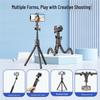 C03 Multi-Functional Octopus Tripod Selfie Stick for Phone and GoPro Cameras