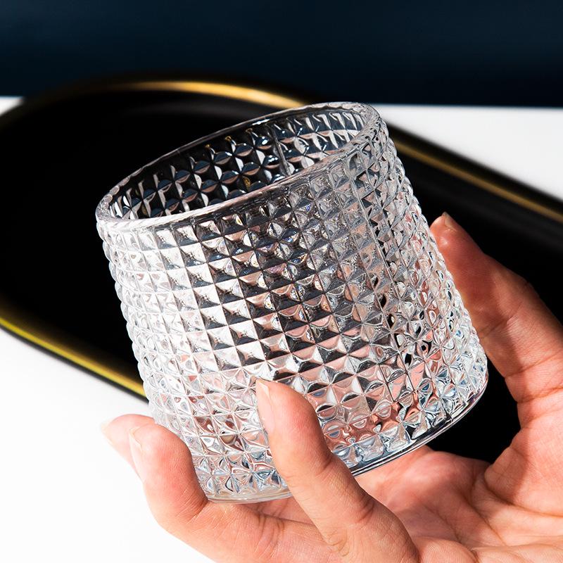 Stylish Glass Cup for Coffee, Tea, Milk, or Whiskey