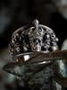 Punk Thai Silver Dark Skeleton Skull Open Rings For Men Women Hip Hop Fashion New Jewelry Gift Party Rock Anillos