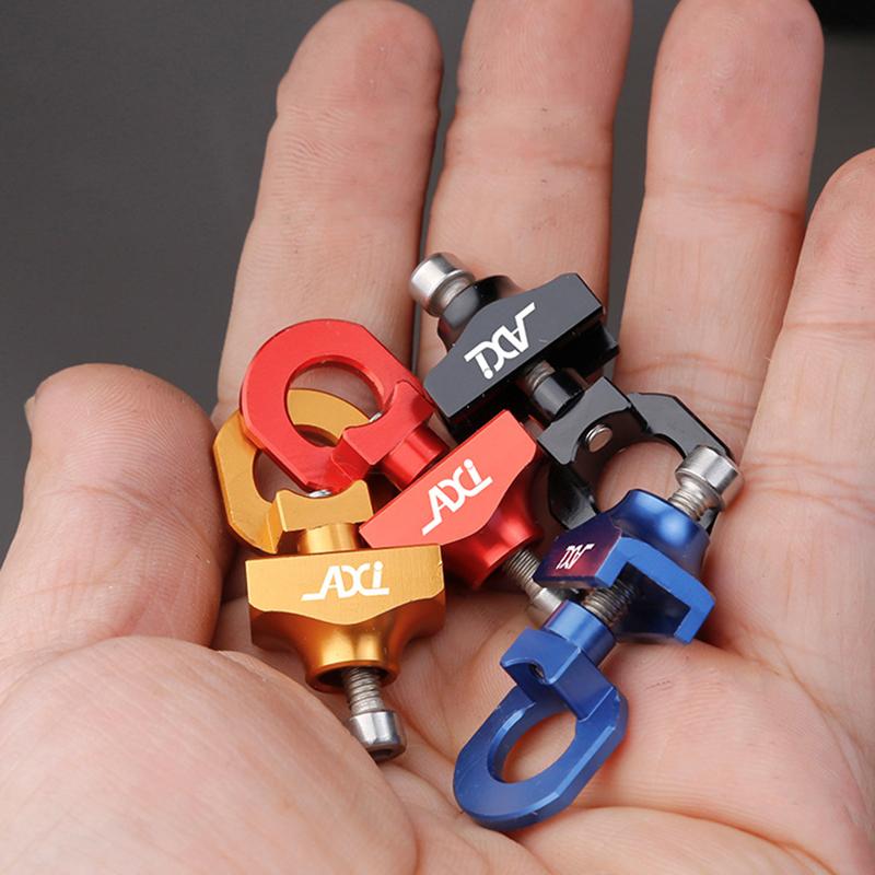 1Pcs Single Speed Bike Chain Tension Adjuster Bicycle Chain Tensioner Folding Fixed Gear Bike Chain Adjuster Bicycle Accessories