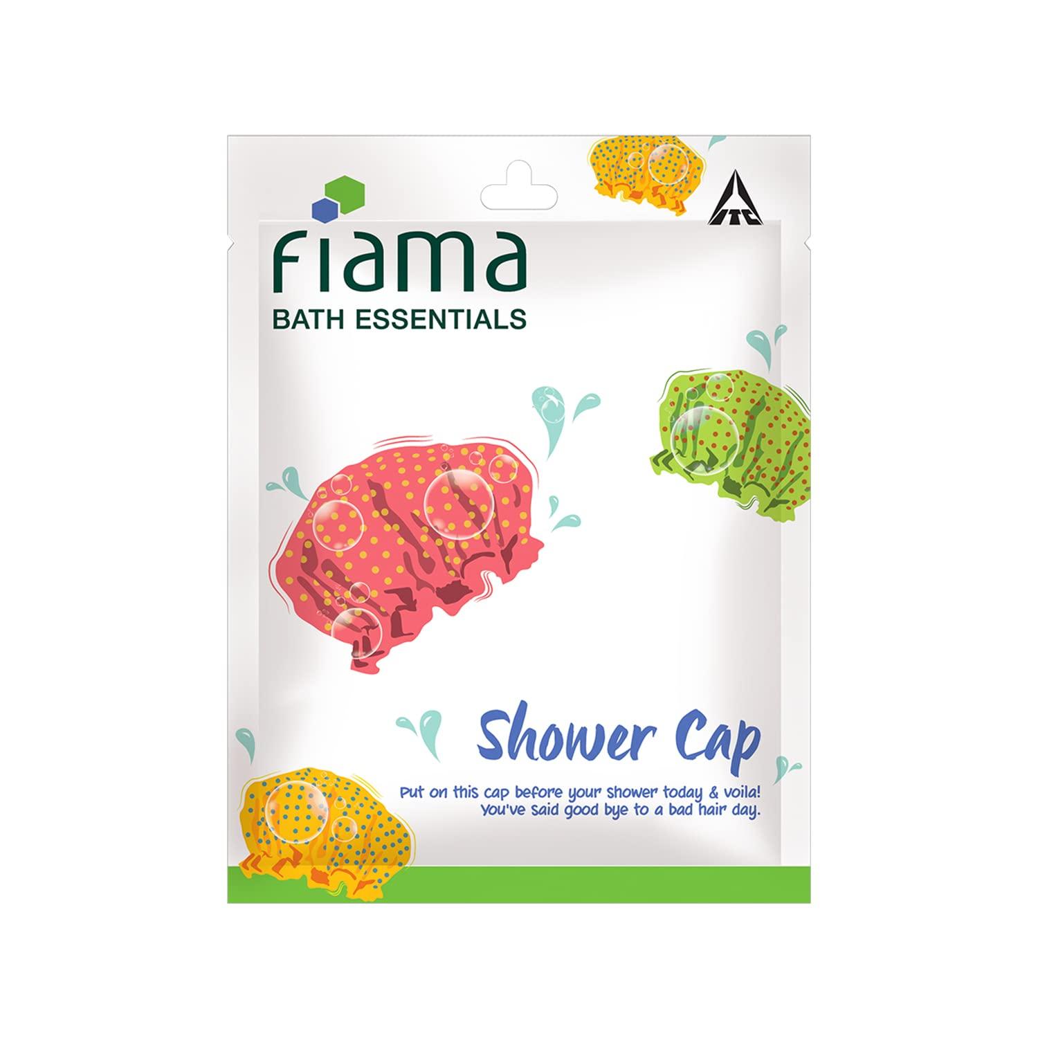 

Fiama Bath Essentials Шапочка для душа Защита волос для женщин Уход за волосами 1 штука Удобная накидка для волос