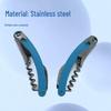 Multi-functional Shrimp Head Corkscrew & Bottle Opener for Wine and Cans