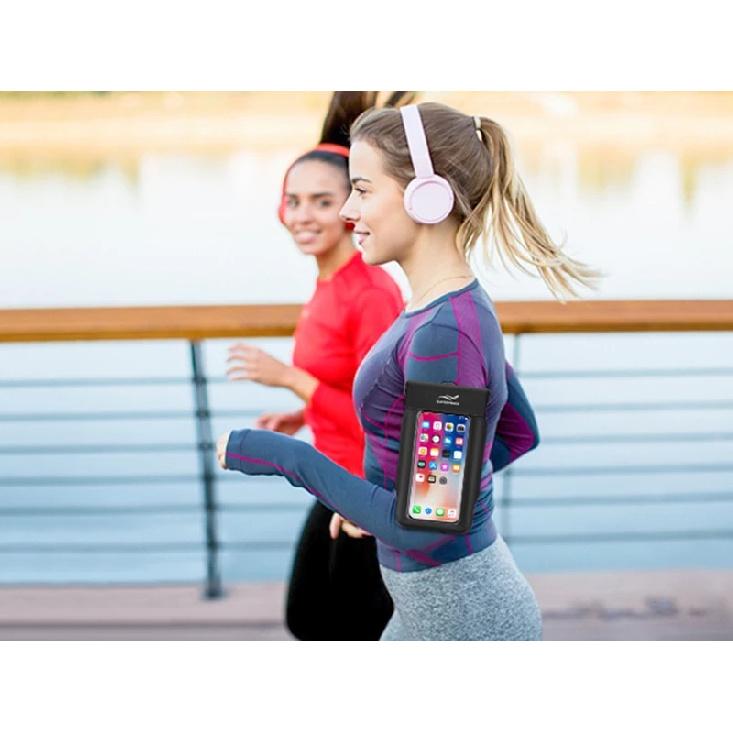 HAISSKY Armband Handy Wasserdichte Tasche Für iPhone 17 16 15 14 13 12 Pro Max 15 Plus Schwimmen Surfen Tauchen Arm Handy Tasche