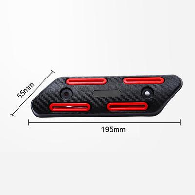 Motorcycle Exhaust Heat Insulation Protector Retrofit CRF Motorbike Universal Anti Scalding Guard
