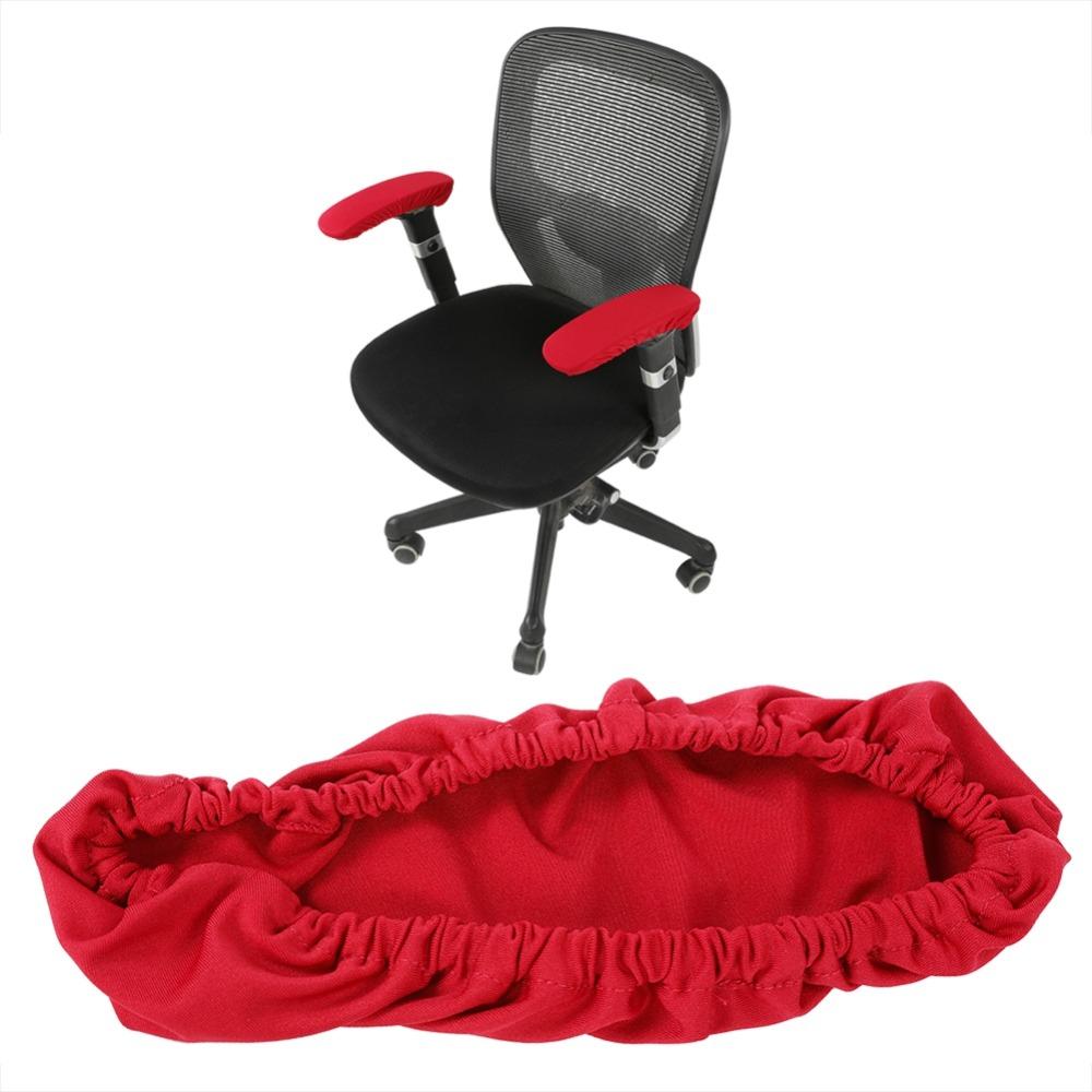 2pcs Elastic Stretchable Armrest Covers Chemical Fiber Breathable Arm Rest Slipcovers Universal Removable Wheelchair Arm Rest