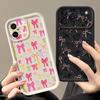 Colorful Bowknots Print Case For iPhone 17 Pro Max Case iPhone 16 15 14 13 Pro Max 11 17e 16e Shockproof Bumper Soft Silicone Phone Cover Cases