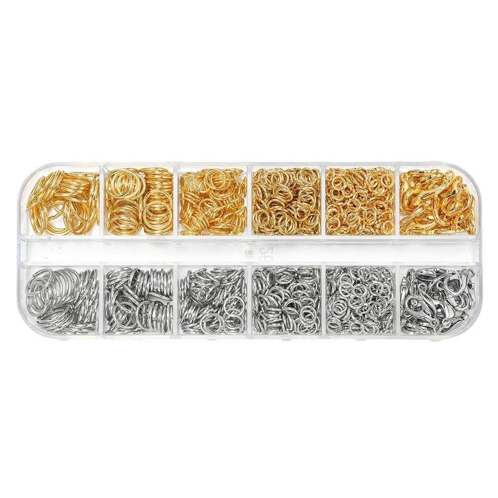 Handgefertigtes DIY Perlenwerkzeug-Set: Hummerverschluss-Zange, Pinzetten und Zubehör