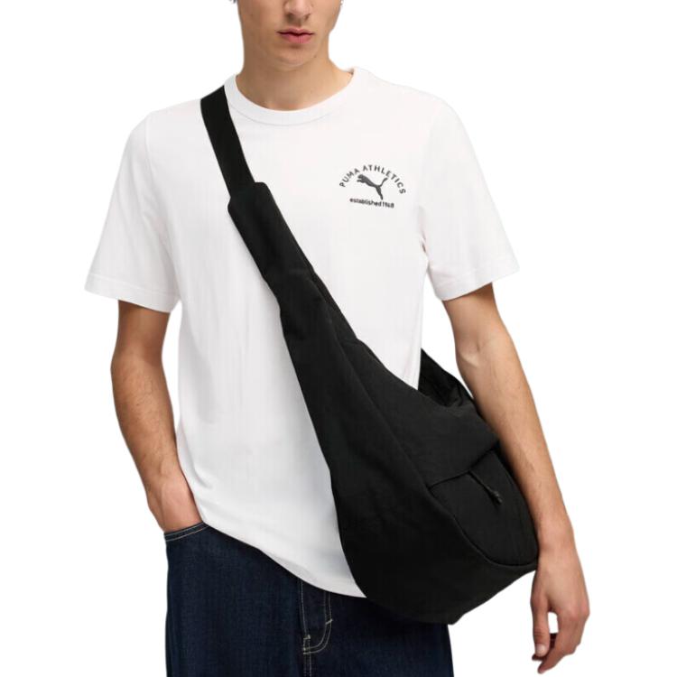 Puma Essentials Athletics Round Neck Fashion Soft Versatile Short Sleeve T-Shirt Men Tops 692936-02