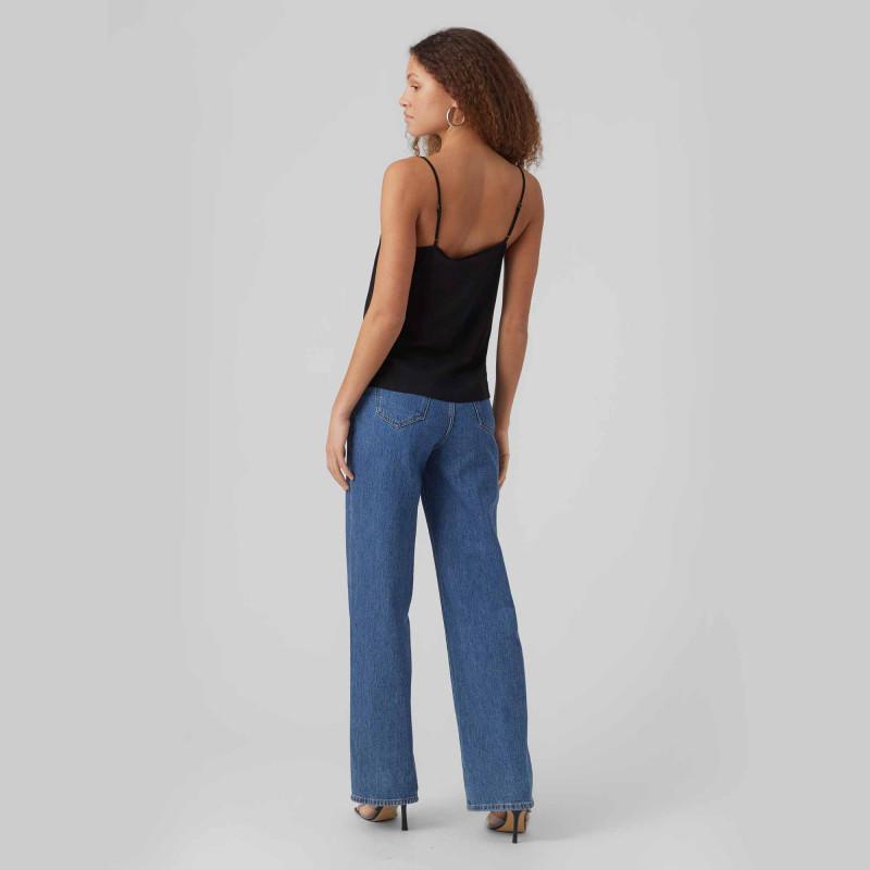 Top uni cu bretele subțiri decolteu în V Femei VERO MODA